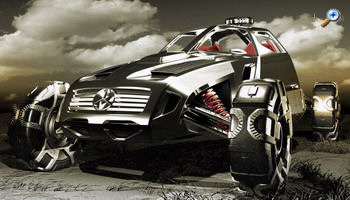 dessin du design concept mojave runner